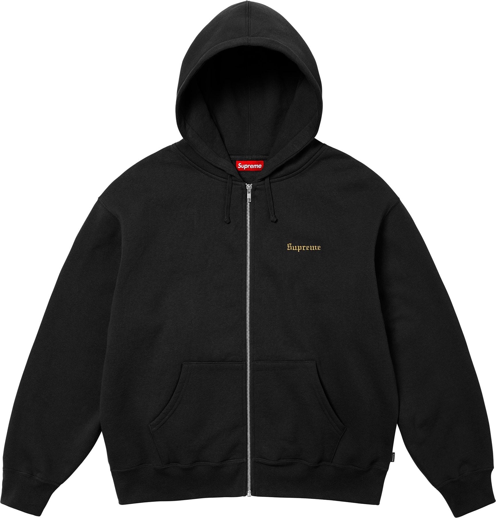 Crest Zip Up Hooded Sweatshirt view 5